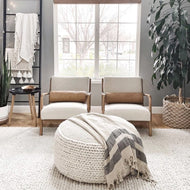 Plaid — Farida | lin et coton turc