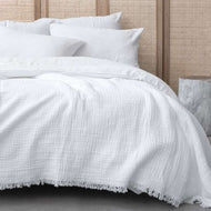 Couvre-lit — Joy | Four Layered froissé Muslin