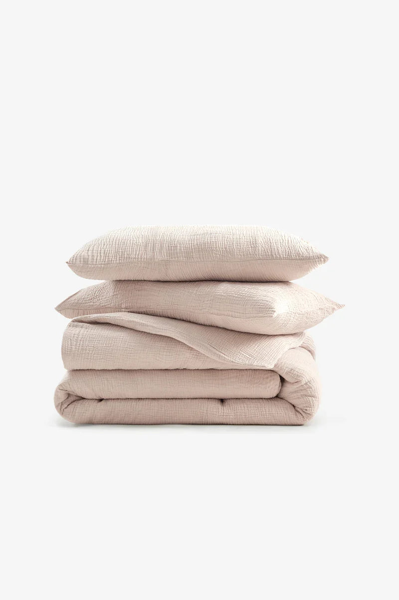 Taies d’oreiller — froissé coton - Standard — The Loomia