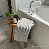 Carrés de toilette — Olivia gaufré