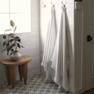 Serviette de bain Natalie en coton éponge