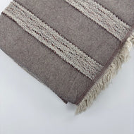 Plaid — Rustic rayé coton